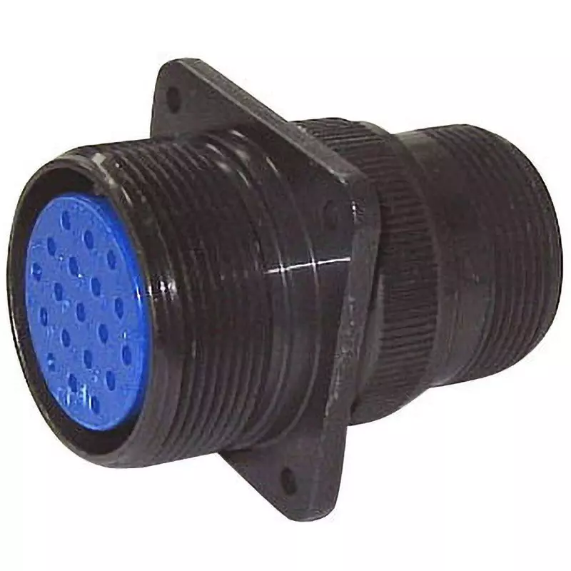 FUJIKURA Round Type Wall Receptacle Solid Shell 7 Pole, D/MS3100A24-10S