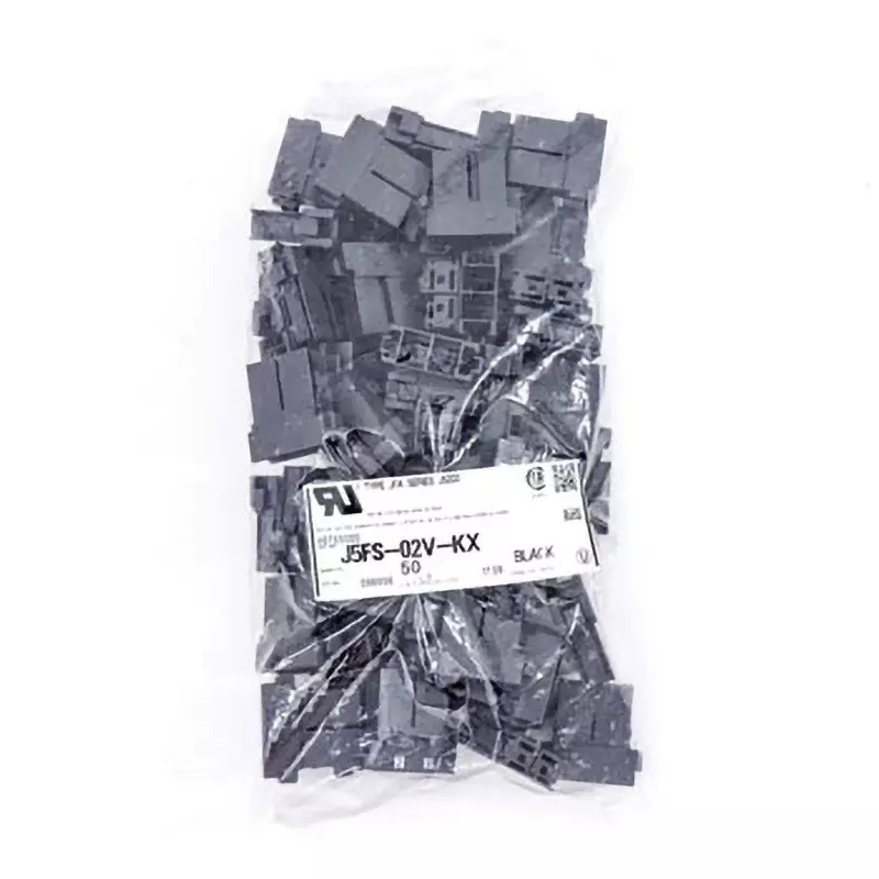 JST (JAPAN SOLDERLESS TERMINALS) Receptacle Housing 2 Pole, J5FS-02V-KX (Pack of 50)