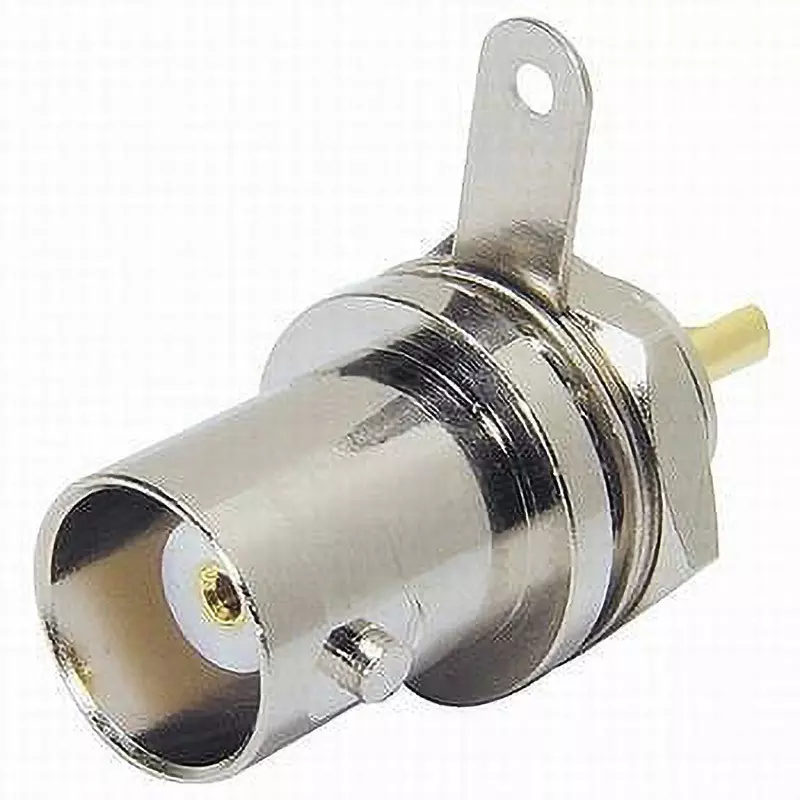 Tocone BNC Nut- Panel Receptacle 50 Ω or 75 Ω Characteristic Impedance Receptacle Connector Shape, BNCBR
