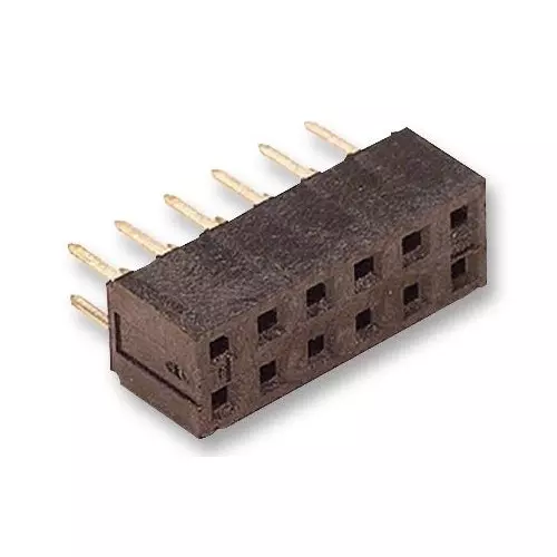 MOLEX PCB Receptacle 40 Contacts 2 Rows Phosphor Bronze, 79107-7019