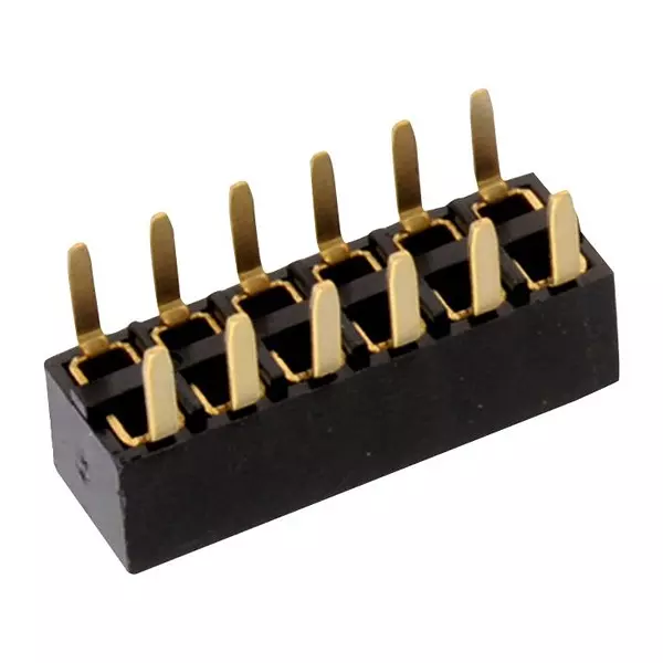 WURTH ELEKTRONIK Connector, Rcpt, 4Pos, 2Row, 2.54mm, 61300425721