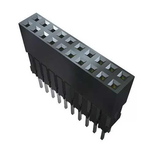 SAMTEC CONNECTOR, RCPT, 16POS, 2ROW, 2.54MM, ESQ-108-33-T-D