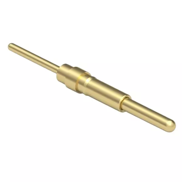 MILL-MAX PCB Pins Brass Alloy 12.19 mm Length 1.07 mm Outside Diameter, 0929-7-15-20-75-14-11-0