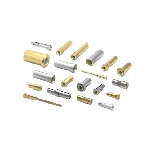 MILL-MAX Pin Receptacles Beryllium Copper Alloy 7.49 mm Length 1.4 mm Outside Diameter, 8579-1-15-15-21-27-10-0