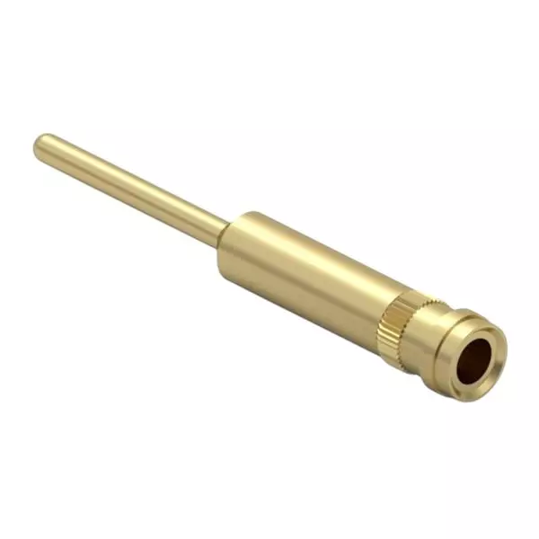 MILL-MAX Pin Receptacles Beryllium Copper Alloy 12.34 mm Length 1.83 mm Outside Diameter, 1305-0-15-15-47-27-04-0