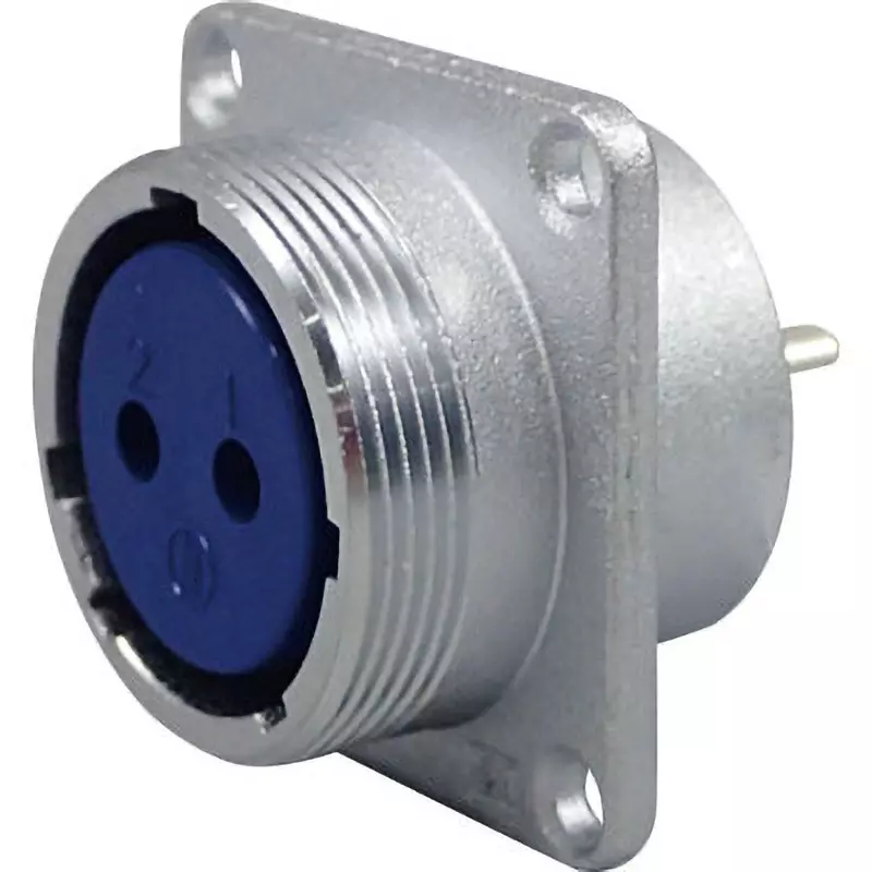 Nanaboshi Metal Connector Panel Mounting Receptacle 24 Female Contact, NJC-242-RF