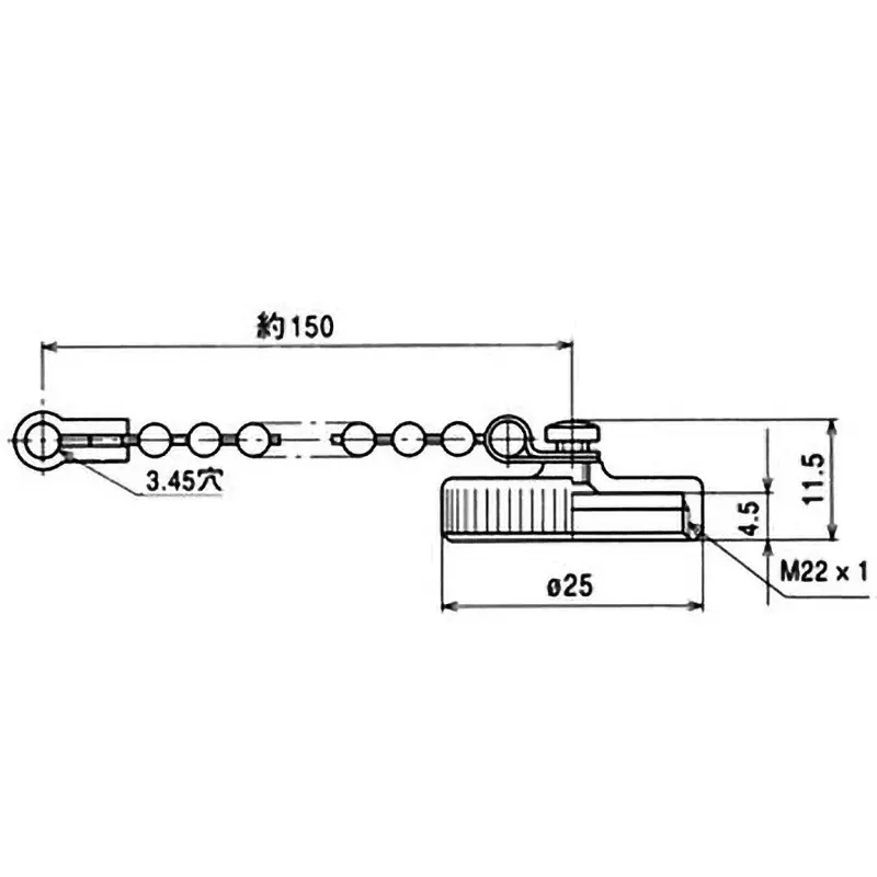nanaboshi-medium-metal-connector-receptacle-adapter-cap-njc-20-rca