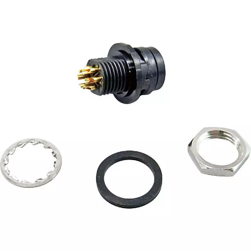 Hirose Connector Receptacle AC100/DC140 V Rated Voltage 2 A Rated Current AWG28 Applicable Wire Size, HR30-6R-6P(71)