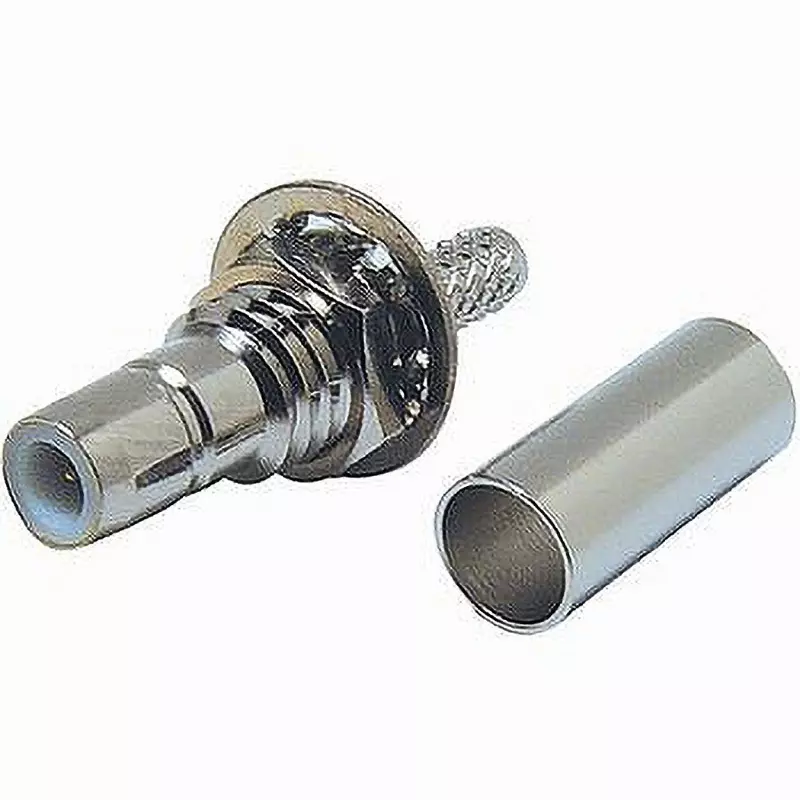 Tocone SMB Cable Nut- Panel Receptacle 50 Ω Characteristic Impedance Receptacle Connector Shape, SMBBJ1.5