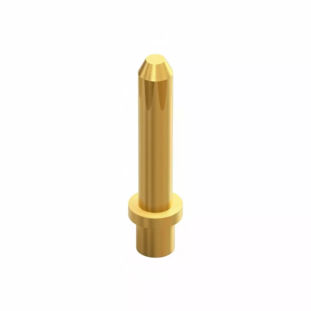 KEYSTONE Pins Brass 9.05 mm Length 3.96 mm Outside Diameter, 1447-1