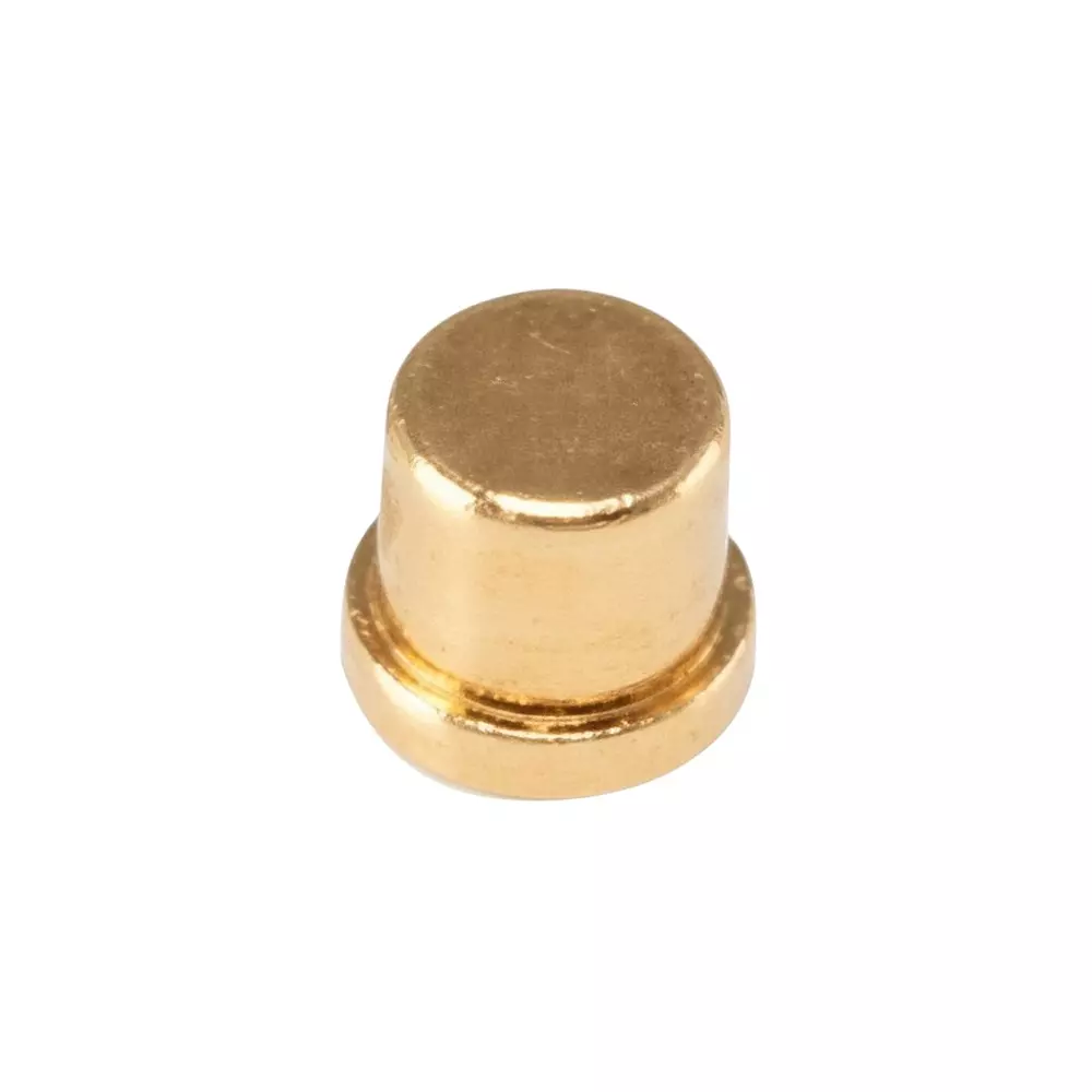 Same Sky PCB Pins Brass Alloy 1.5 mm Length 1.8 mm Outside Diameter, CPG-06-N-B