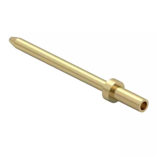 MILL-MAX Pins Brass Alloy 10.21 mm Length 1.27 mm Outside Diameter, 3115-2-00-15-00-00-08-0