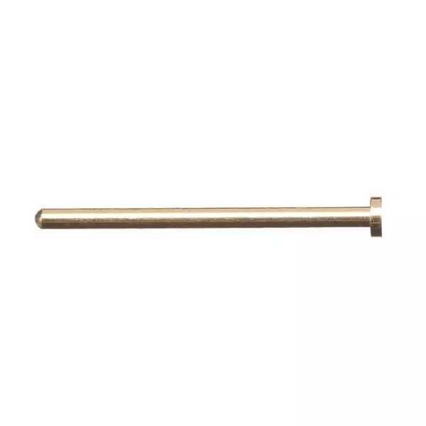 MILL-MAX Pins Brass Alloy 15.49 mm Length 1.98 mm Outside Diameter, 6092-0-00-15-00-00-33-0