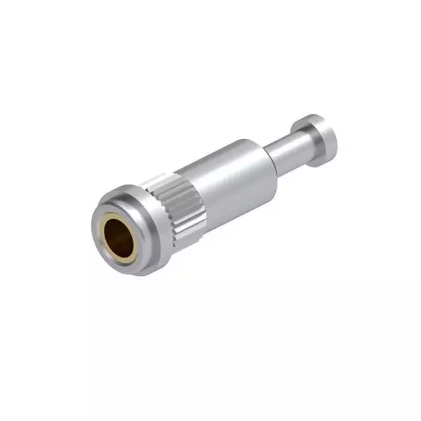 MILL-MAX Pin Receptacles Beryllium Copper Alloy 8.72 mm Length 2.79 mm Outside Diameter, 0358-0-15-01-34-27-10-0