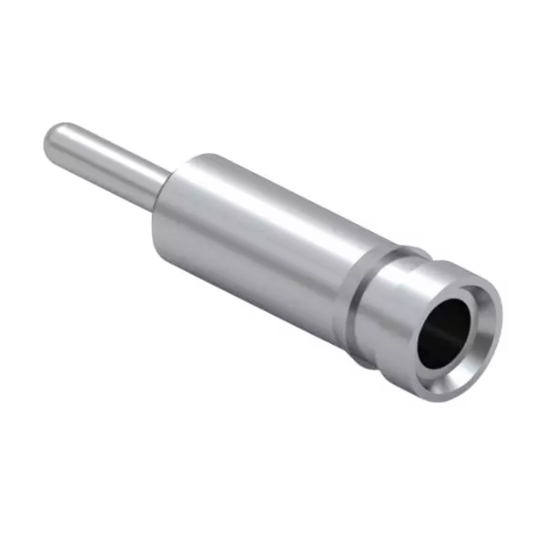 MILL-MAX Pin Receptacles Beryllium Copper Alloy 9.53 mm Length 2.29 mm Outside Diameter, 0405-0-15-80-34-80-04-0