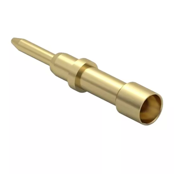 MILL-MAX Pins Brass Alloy 14.93 mm Length 2.67 mm Outside Diameter, 3603-0-07-15-00-00-08-0