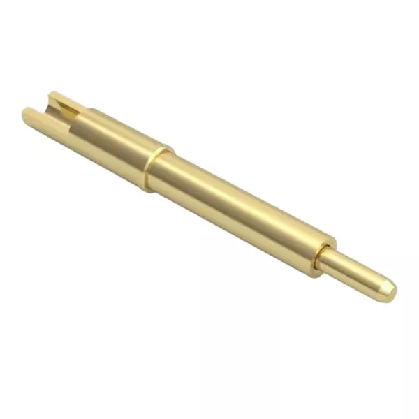 MILL-MAX Contacts Brass Alloy 9.195 mm Length 1.07 mm Outside Diameter, 2955-0-15-20-71-14-11-0