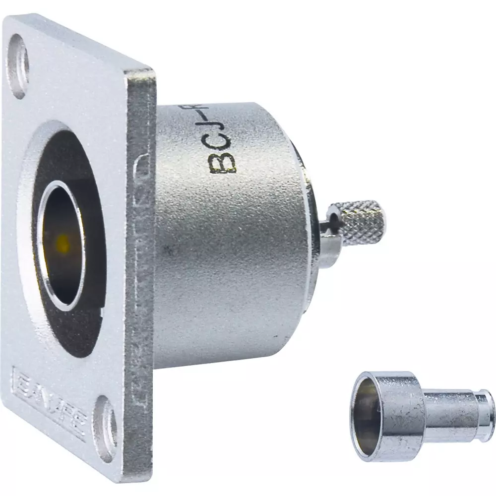 Canare Electric BNC Type Receptacle ITT Canon XLR-F77 Flange, BCJ-RUC1 ROHS