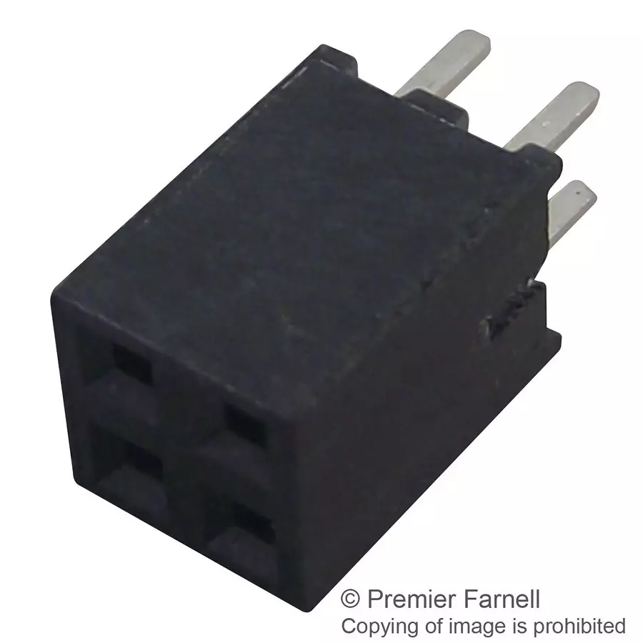 SAMTEC RECEPTACLE, 2MM, VERT, 4WAY, SQW-102-01-L-D
