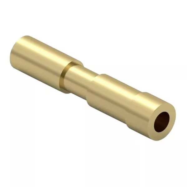 MILL-MAX Pin Receptacles Beryllium Copper Alloy 7.87 mm Length 1.63 mm Outside Diameter, 6002-0-19-15-15-27-10-0