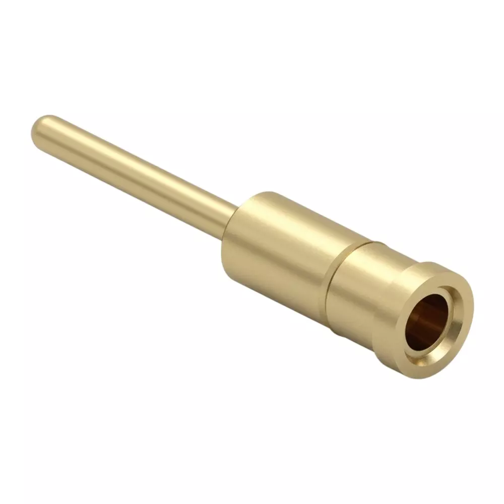 MILL-MAX Pin Receptacles Beryllium Copper Alloy 15.24 mm Length 3.05 mm Outside Diameter, 8433-0-15-15-03-27-04-0