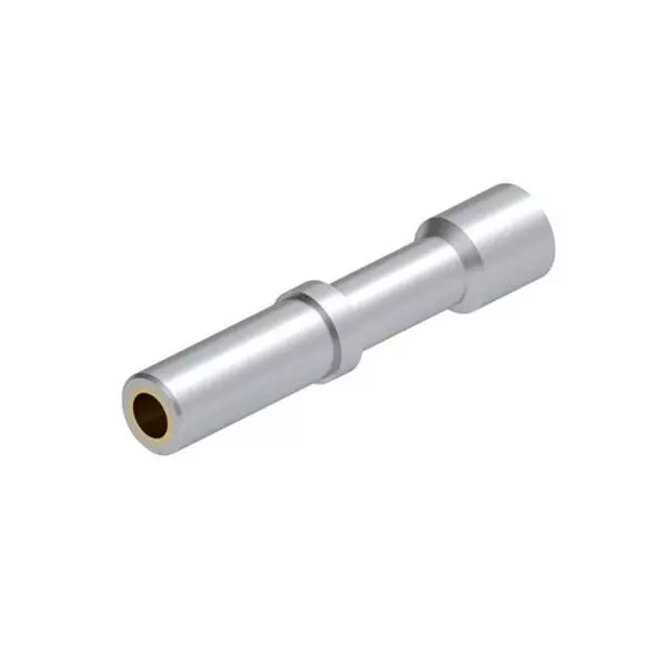MILL-MAX Pin Receptacles Beryllium Copper Alloy 13.46 mm Length 2.67 mm Outside Diameter, 0348-0-33-01-34-27-10-0