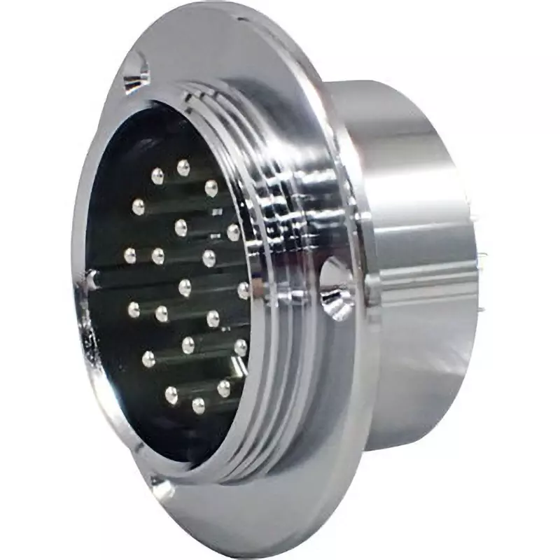 Nanaboshi Metal Connector Panel Mounting Receptacle 250 V Rated Voltage, NCS-4020-R