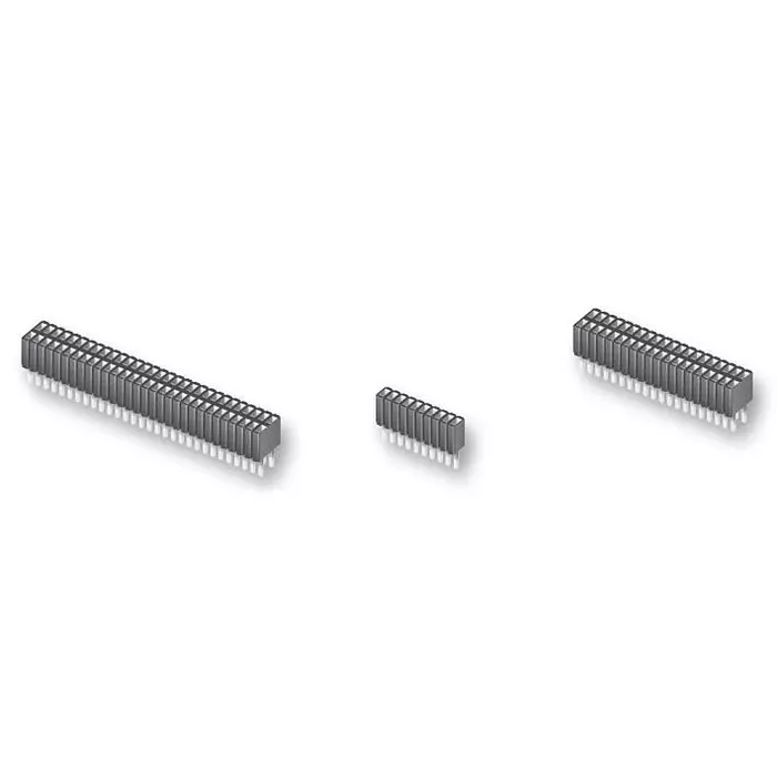 SAMTEC CONNECTOR, RCPT, 3POS, 1ROW, 1.27MM, SLM-103-01-S-S (Pack of 10 Pcs)