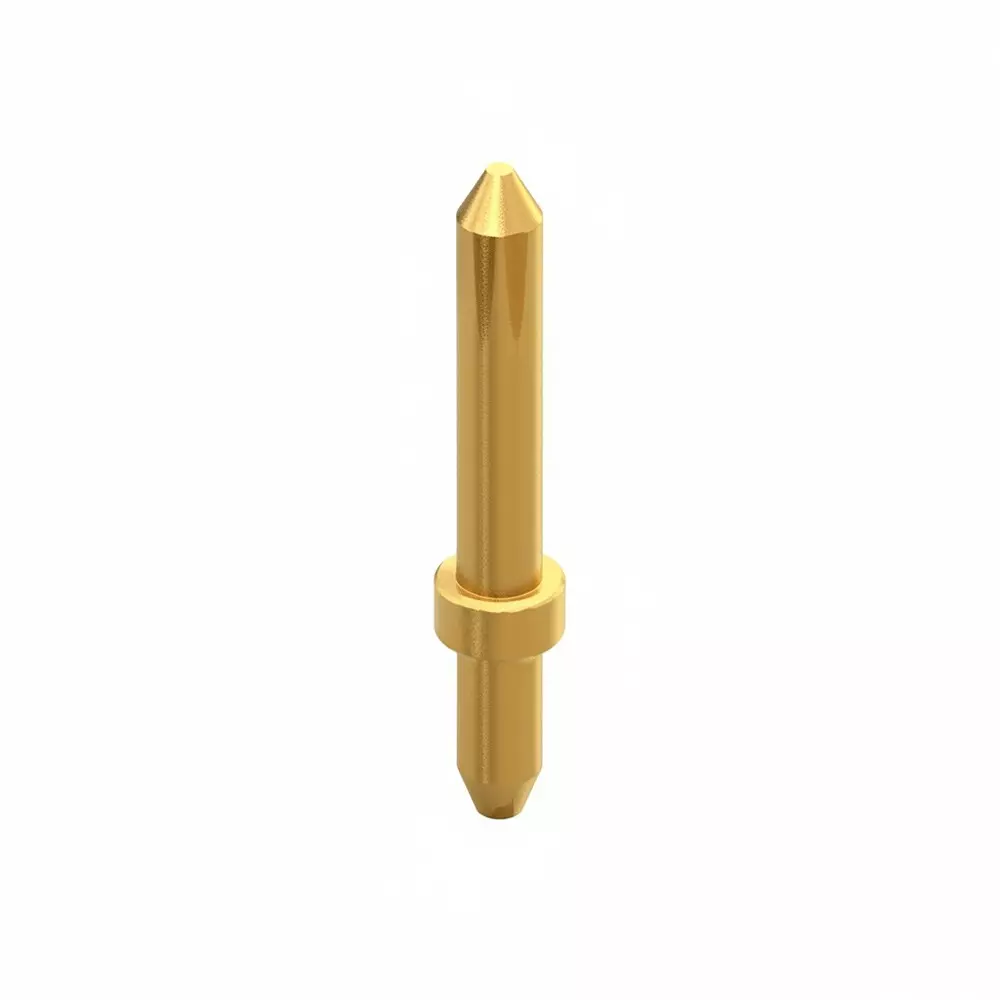 KEYSTONE Pins Brass 15.09 mm Length 2.36 mm Outside Diameter, 1363-2