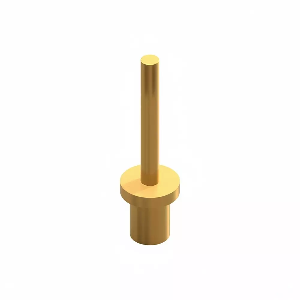 KEYSTONE Pins Brass 9.22 mm Length 2.39 mm Outside Diameter, 1374-3