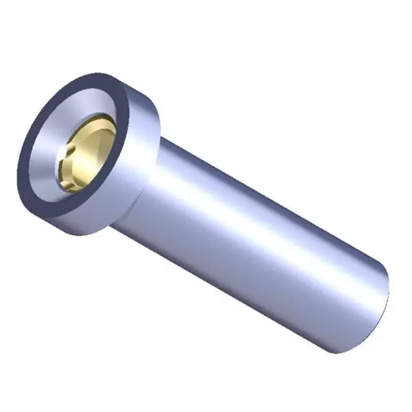PRECI-DIP Contacts Brass 3.6 mm Length 1.44 mm Outside Diameter, 03101-83-1110