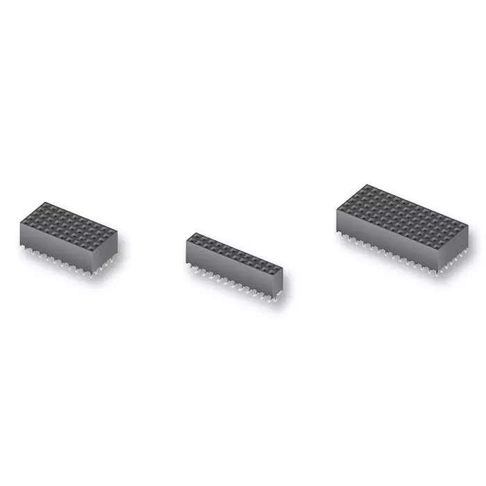 SAMTEC CONNECTOR, RCPT, 20POS, 2ROW, 2MM, SQW-110-01-L-D-VS