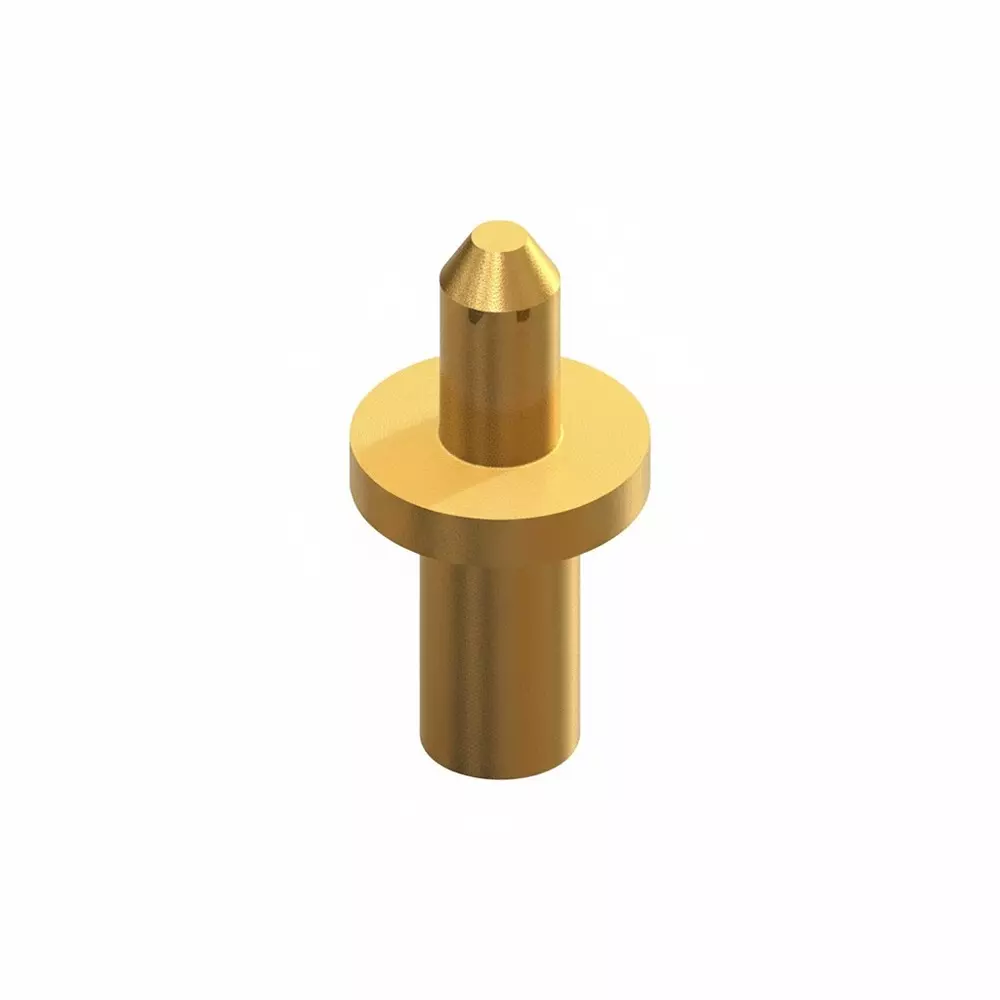 KEYSTONE Pins Brass 2.57 mm Length 1.27 mm Outside Diameter, 1372-1