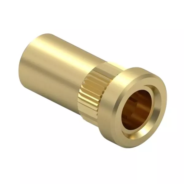 MILL-MAX Pin Receptacles Beryllium Copper Alloy 6.35 mm Length 3.48 mm Outside Diameter, 0366-0-15-15-13-27-10-0