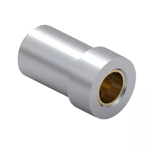 MILL-MAX Pin Receptacles Beryllium Copper Alloy 7.77 mm Length 4.75 mm Outside Diameter, 9837-0-15-80-14-27-10-0