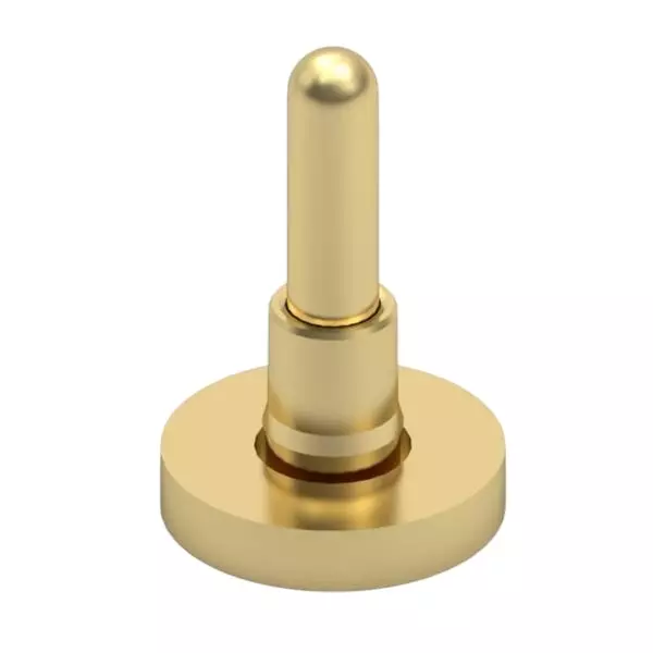 MILL-MAX PCB Pins Brass Alloy 5.99 mm Length 1.07 mm Outside Diameter, 0990-4-50-20-75-14-11-0