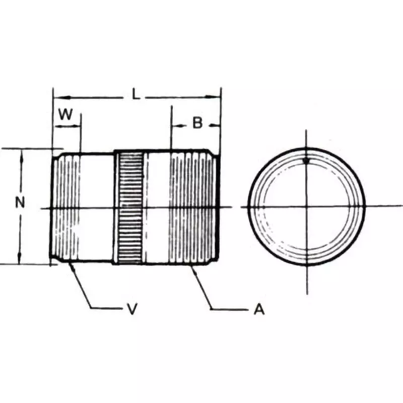 FUJIKURA Round Type Cable Receptacle Solid Shell 6 Pole, D/MS3101A20-17S