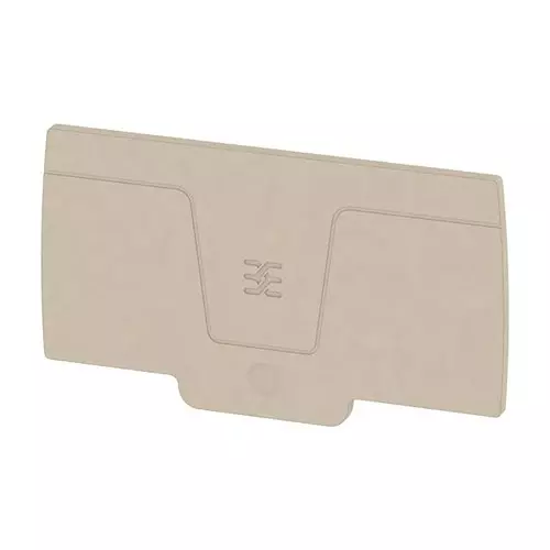 Weidmuller END PLATE, WEMID, BEIGE, 2429020000