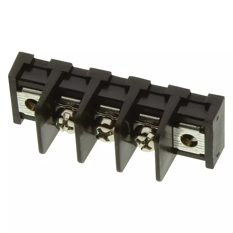 Multicomp TERMINAL BLOCK, BARRIER, 3POS, 14AWG, MC001351