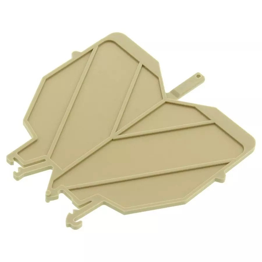 Weidmuller FIXING PLATE, BEIGE, 3MM, TERMINAL BLOCK, 0485760000