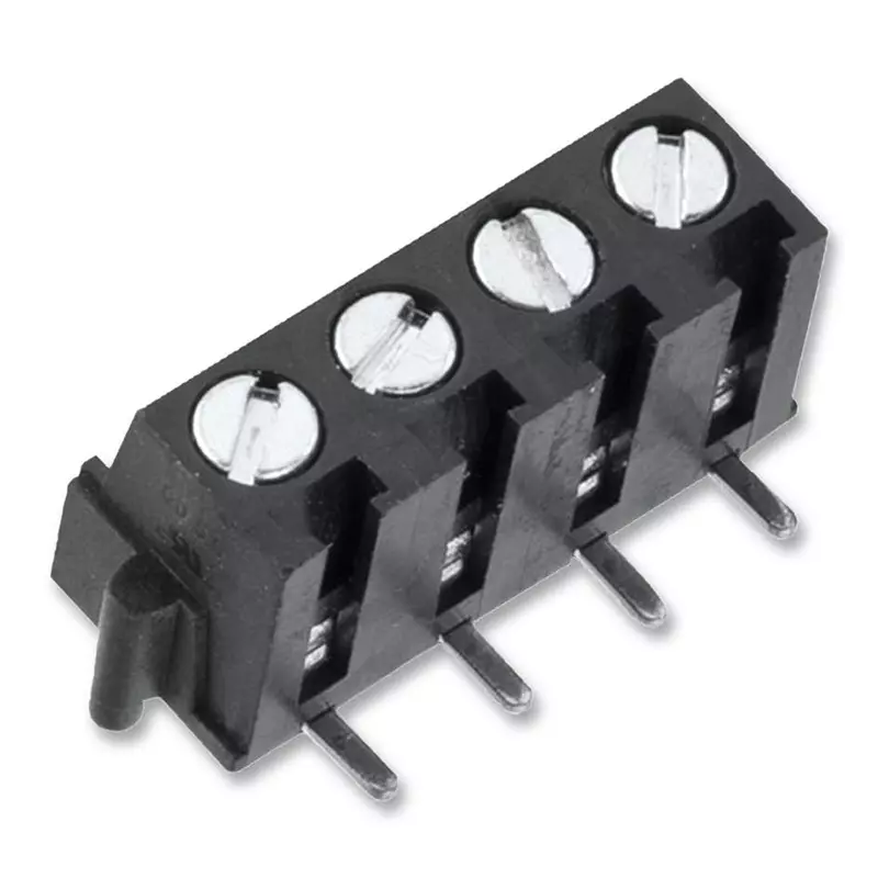 WURTH ELEKTRONIK Terminal Block, Wire To Brd, 4Pos, 14Awg, 691709710304