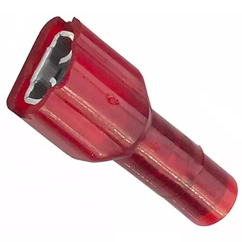 MULTICOMP PRO Quick Disconnect Crimp Terminals TERMINAL, FEMALE DISCONNECT, 0.187IN RED, MC29390 (Pack of 100)