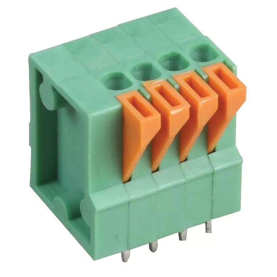 MULTICOMP PRO Wire-To-Board Terminal Blocks TERMINAL BLOCK, WIRE TO BRD, 4POS, 20AWG, MC000003