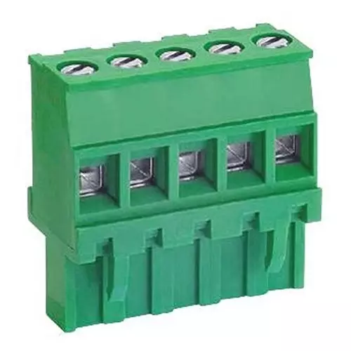 MULTICOMP PRO Pluggable Terminal Blocks TERMINAL BLOCK, PLUGGABLE, 6POS, 14AWG, MC000188