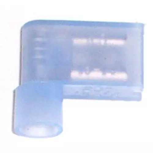 MULTICOMP PRO Quick Disconnect Crimp Terminals CRIMP TERMINAL, FEMALE, BLUE, PK100, DNFPO2-6.3FLAG (Pack of 100)