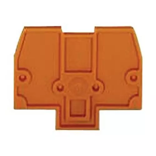 Wago END PLATE, 2MM, ORANGE, 870-924 (Pack of 10 Pcs)
