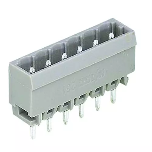 Wago PIN HEADER, 4 POSITION, 5MM, 231-134/001-000.
