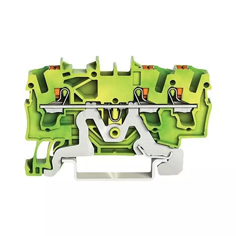 Wago TERMINAL BLOCK, DINRAIL, 3WAYS, 12AWG, 2202-1307