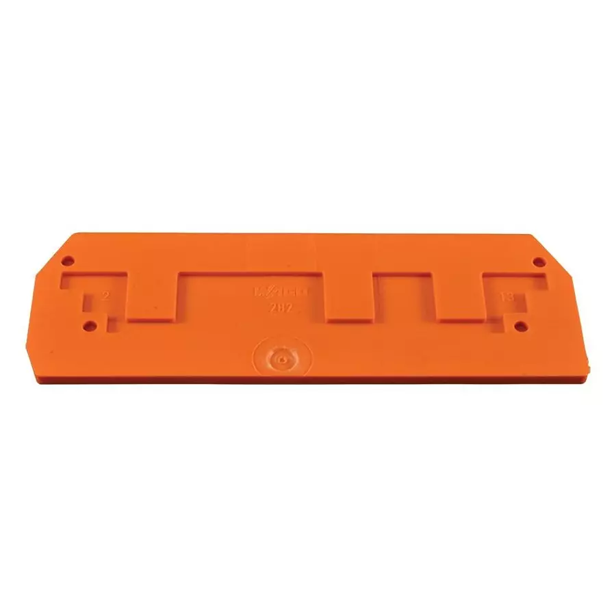 Wago END PLATE, RAIL MOUNTED TERMINAL BLOCK, 282-339