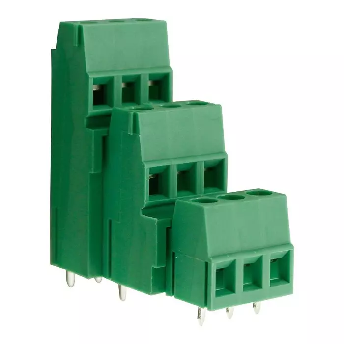CAMDENBOSS Wire To Brd Tb, Triple Deck, 9Pos, 14Awg, CTBPTDVG/3